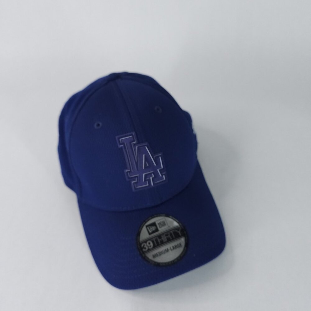 Los Angeles Dodgers Hat Cap Fitted Mens Large MLB Baseball New Era Performance